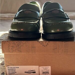 Free people loafers with lug sole